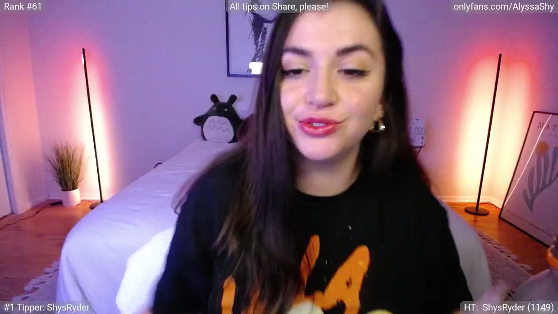 Gallery image thumbnail from AlyssaShy's myfreecams stream on, 08/19/2024, 05:16 image 20 of 20