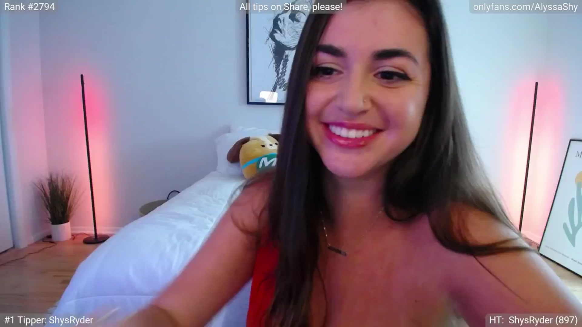 Gallery image thumbnail from AlyssaShy's myfreecams stream on, 09/13/2024, 21:09 image 9 of 20