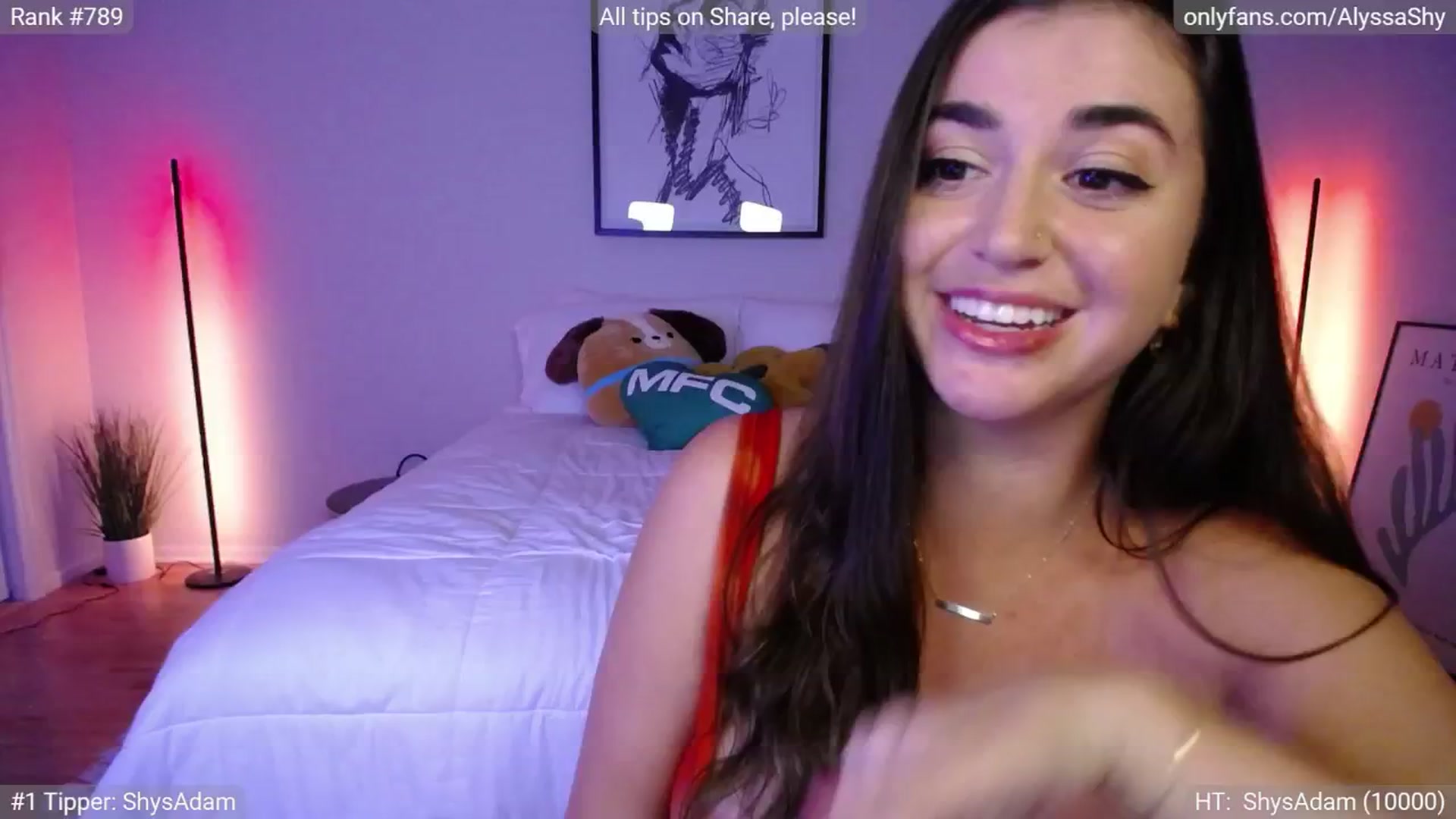 Gallery image thumbnail from AlyssaShy's myfreecams stream on, 09/14/2024, 24:49 image 13 of 20