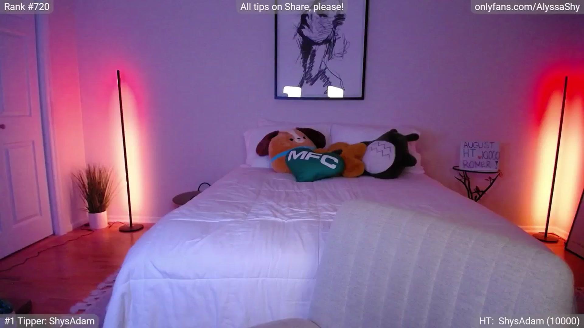 Gallery image thumbnail from AlyssaShy's myfreecams stream on, 09/14/2024, 04:54 image 2 of 20