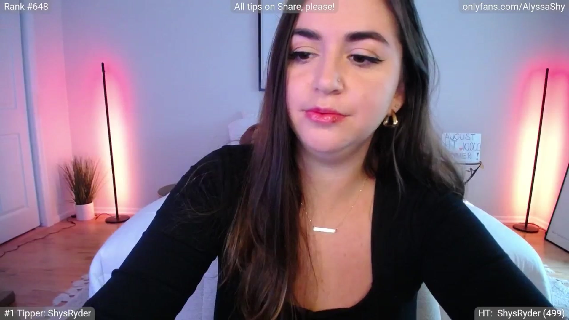 Gallery image thumbnail from AlyssaShy's myfreecams stream on, 09/16/2024, 02:07 image 5 of 20