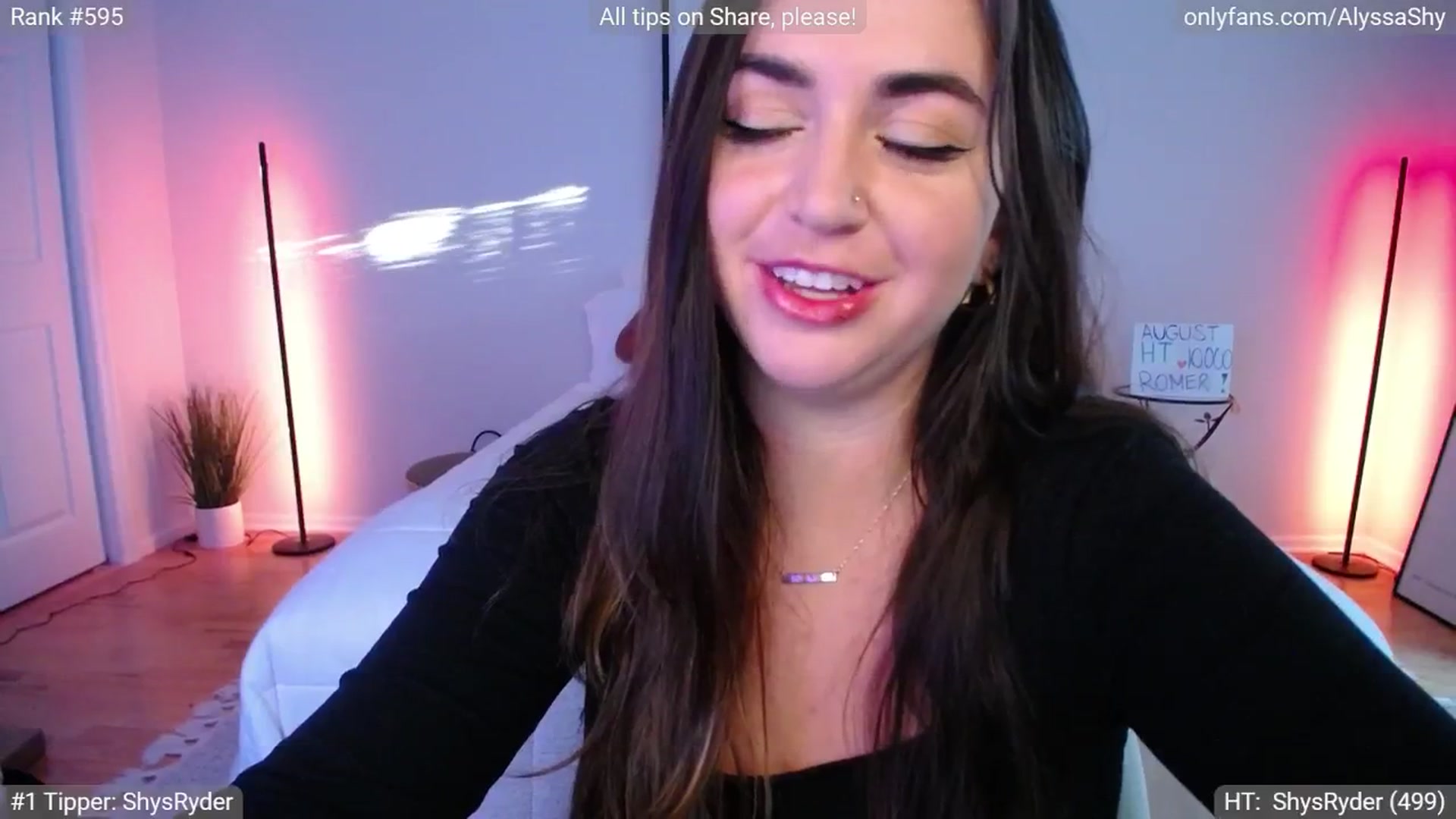 Gallery image thumbnail from AlyssaShy's myfreecams stream on, 09/16/2024, 02:07 image 8 of 20