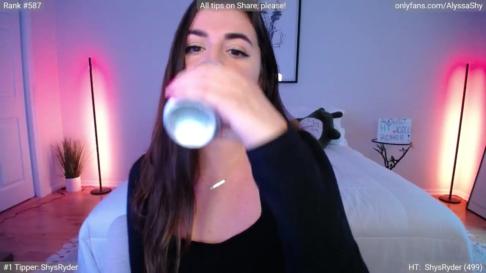 Gallery image thumbnail from AlyssaShy's myfreecams stream on, 09/16/2024, 02:07 image 9 of 20