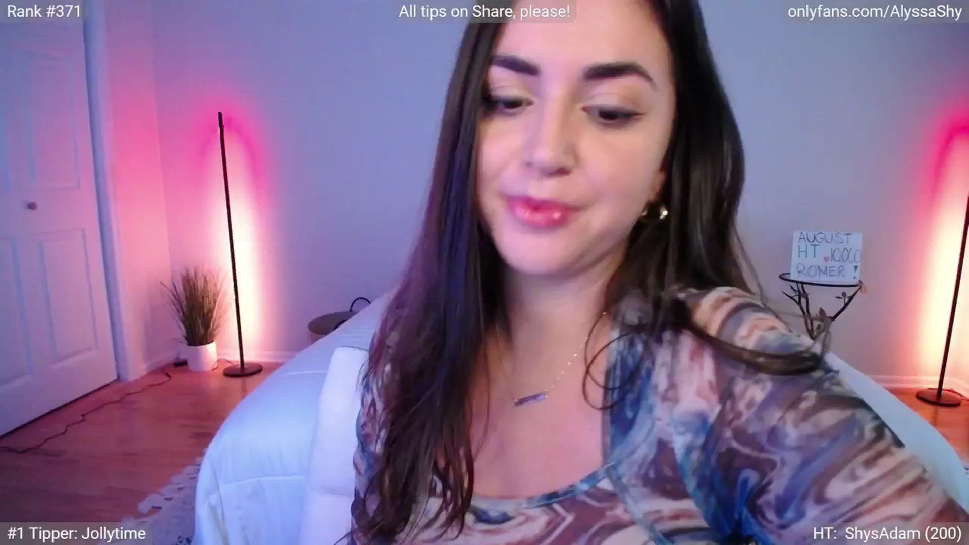 Gallery image thumbnail from AlyssaShy's myfreecams stream on, 09/17/2024, 21:39 image 16 of 20