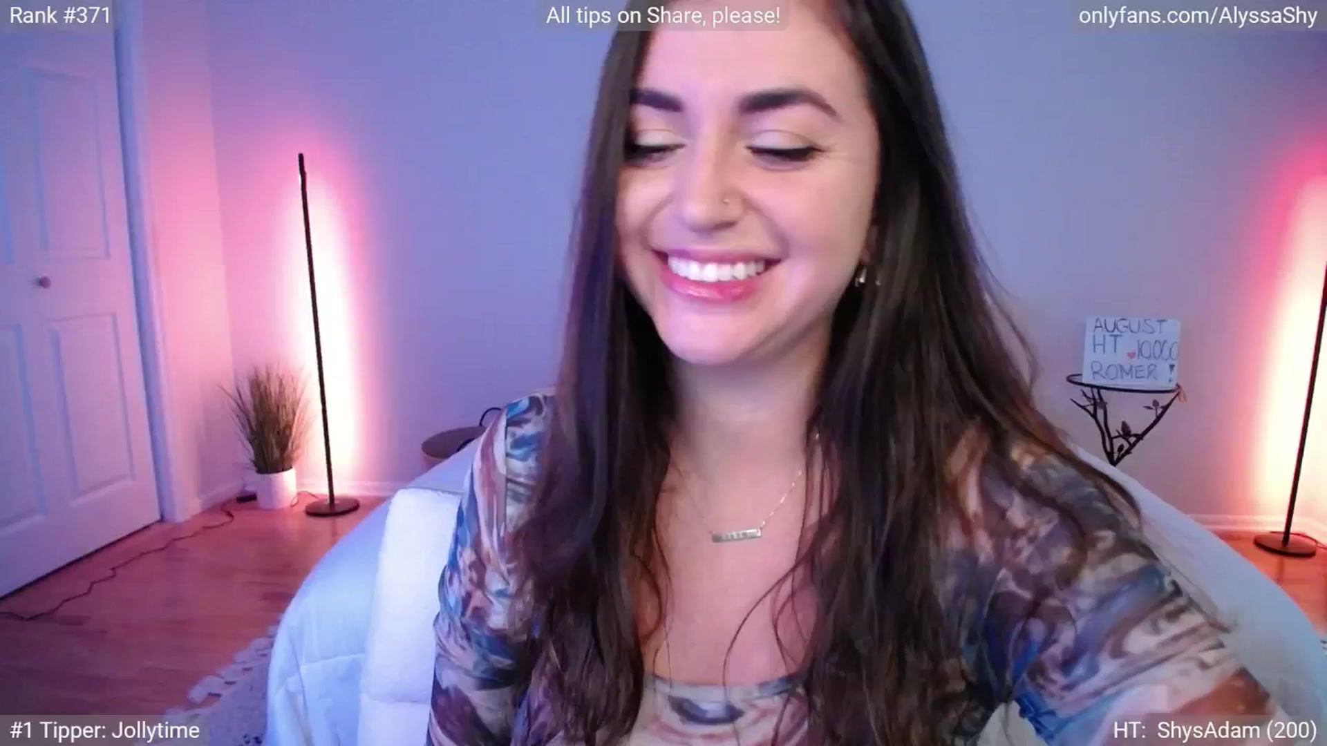 Gallery image thumbnail from AlyssaShy's myfreecams stream on, 09/17/2024, 21:39 image 11 of 20