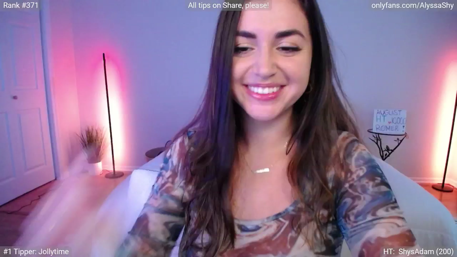 Gallery image thumbnail from AlyssaShy's myfreecams stream on, 09/17/2024, 21:39 image 14 of 20