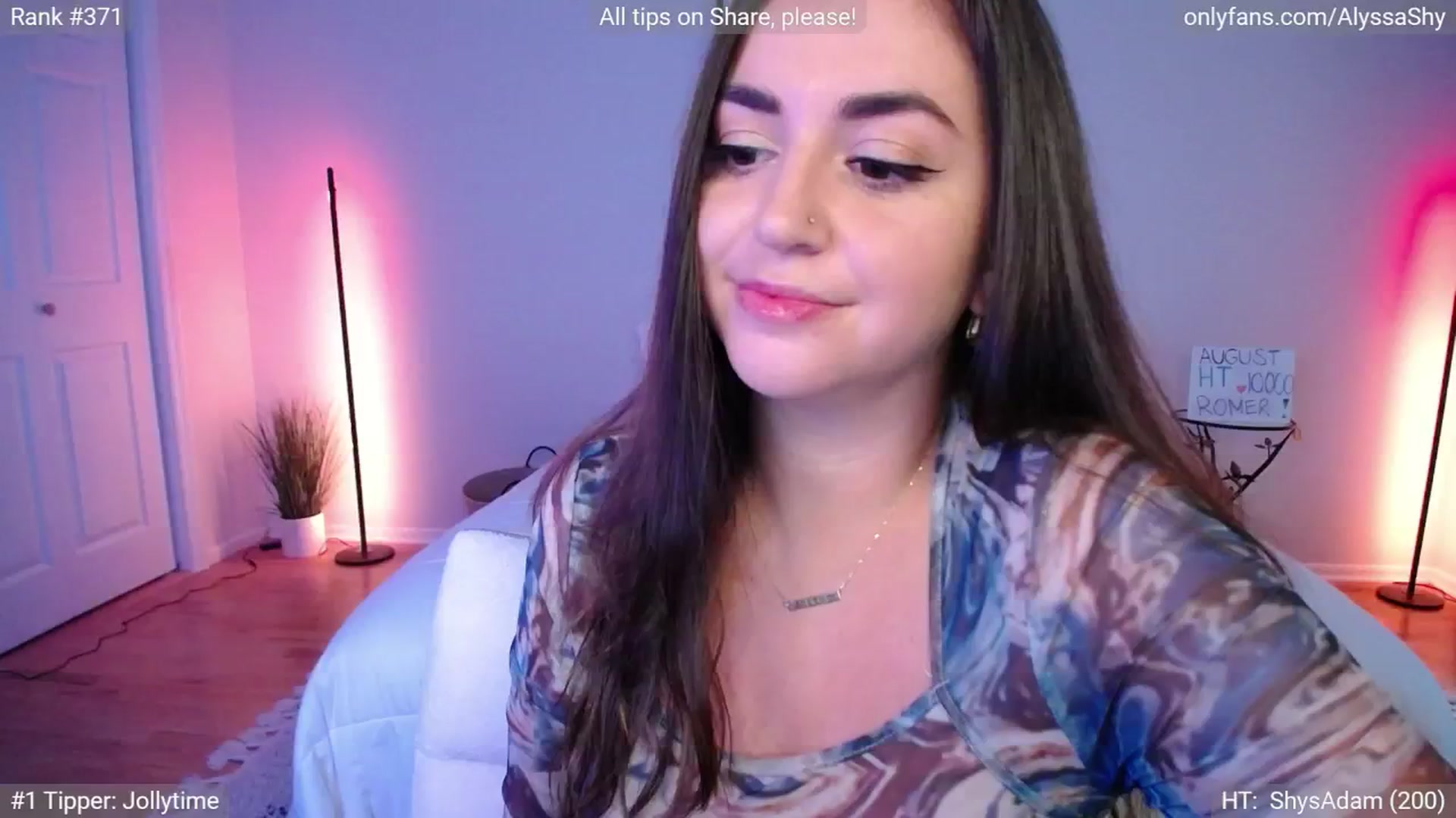 Gallery image thumbnail from AlyssaShy's myfreecams stream on, 09/17/2024, 21:39 image 12 of 20