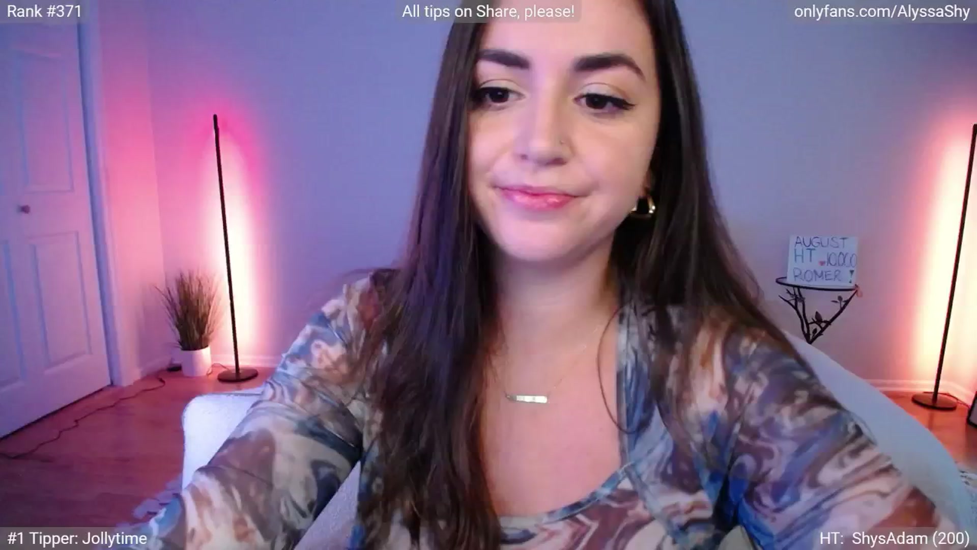 Gallery image thumbnail from AlyssaShy's myfreecams stream on, 09/17/2024, 21:39 image 7 of 20