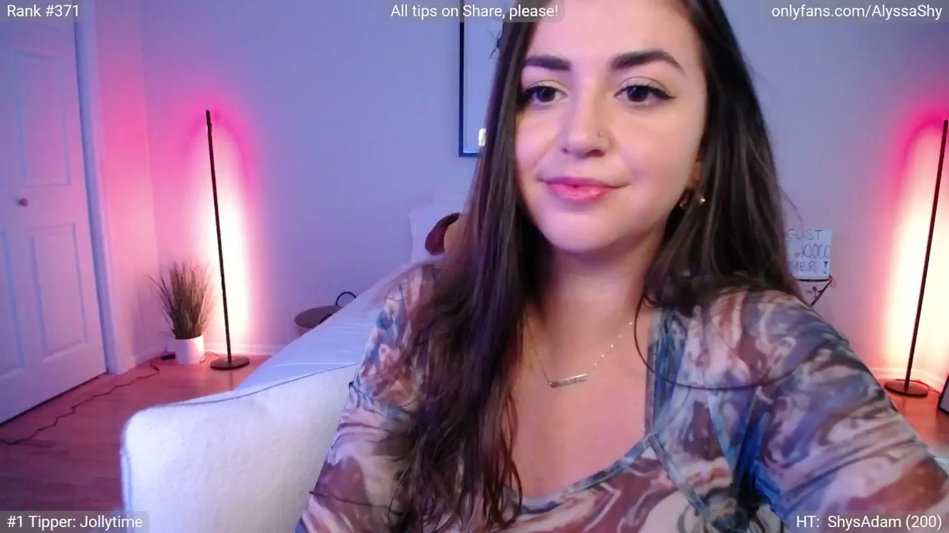 Gallery image thumbnail from AlyssaShy's myfreecams stream on, 09/17/2024, 21:39 image 2 of 20