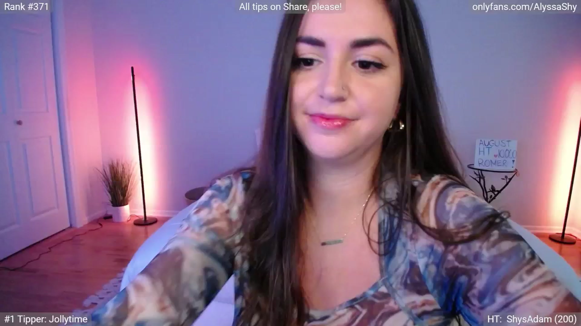 Gallery image thumbnail from AlyssaShy's myfreecams stream on, 09/17/2024, 21:39 image 18 of 20