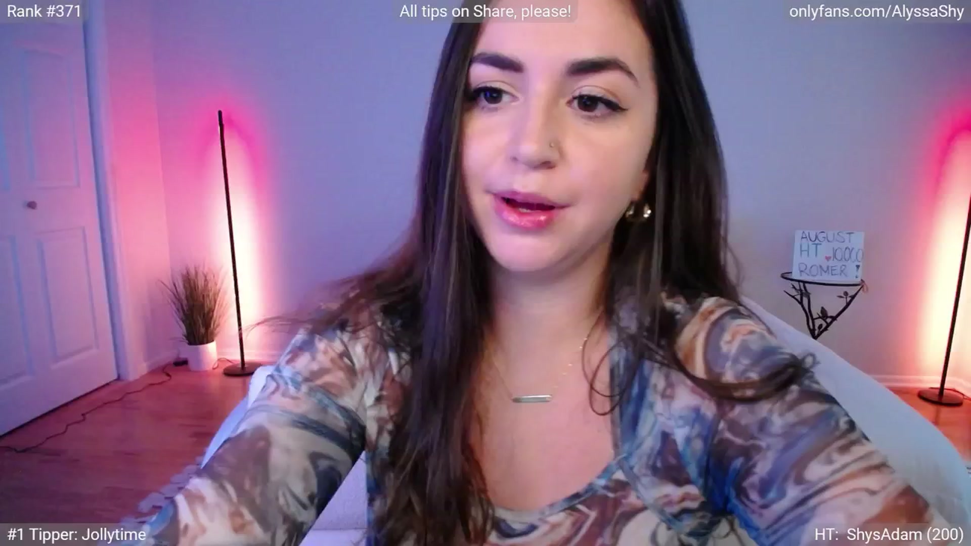 Gallery image thumbnail from AlyssaShy's myfreecams stream on, 09/17/2024, 21:39 image 17 of 20