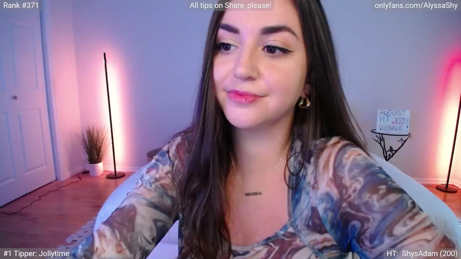 Gallery image thumbnail from AlyssaShy's myfreecams stream on, 09/17/2024, 21:39 image 15 of 20