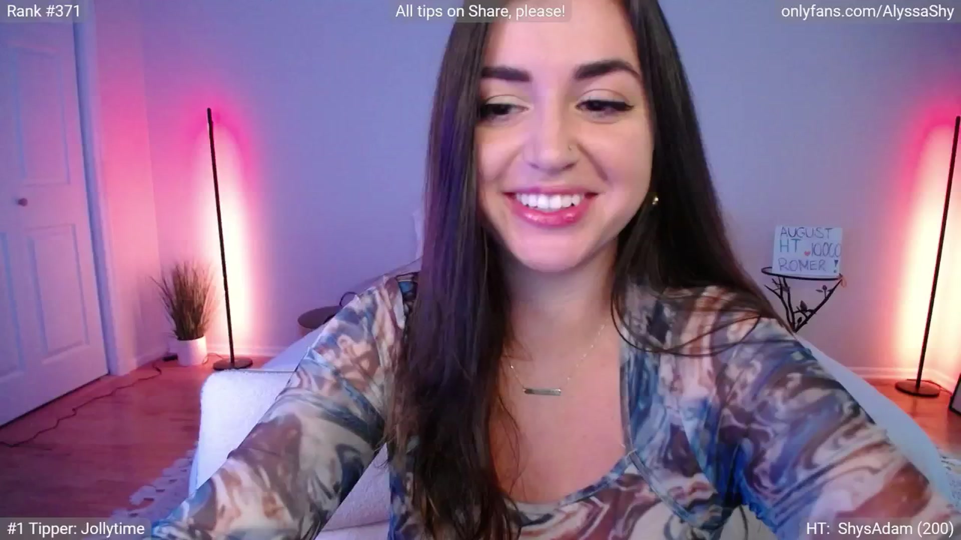 Gallery image thumbnail from AlyssaShy's myfreecams stream on, 09/17/2024, 21:39 image 10 of 20