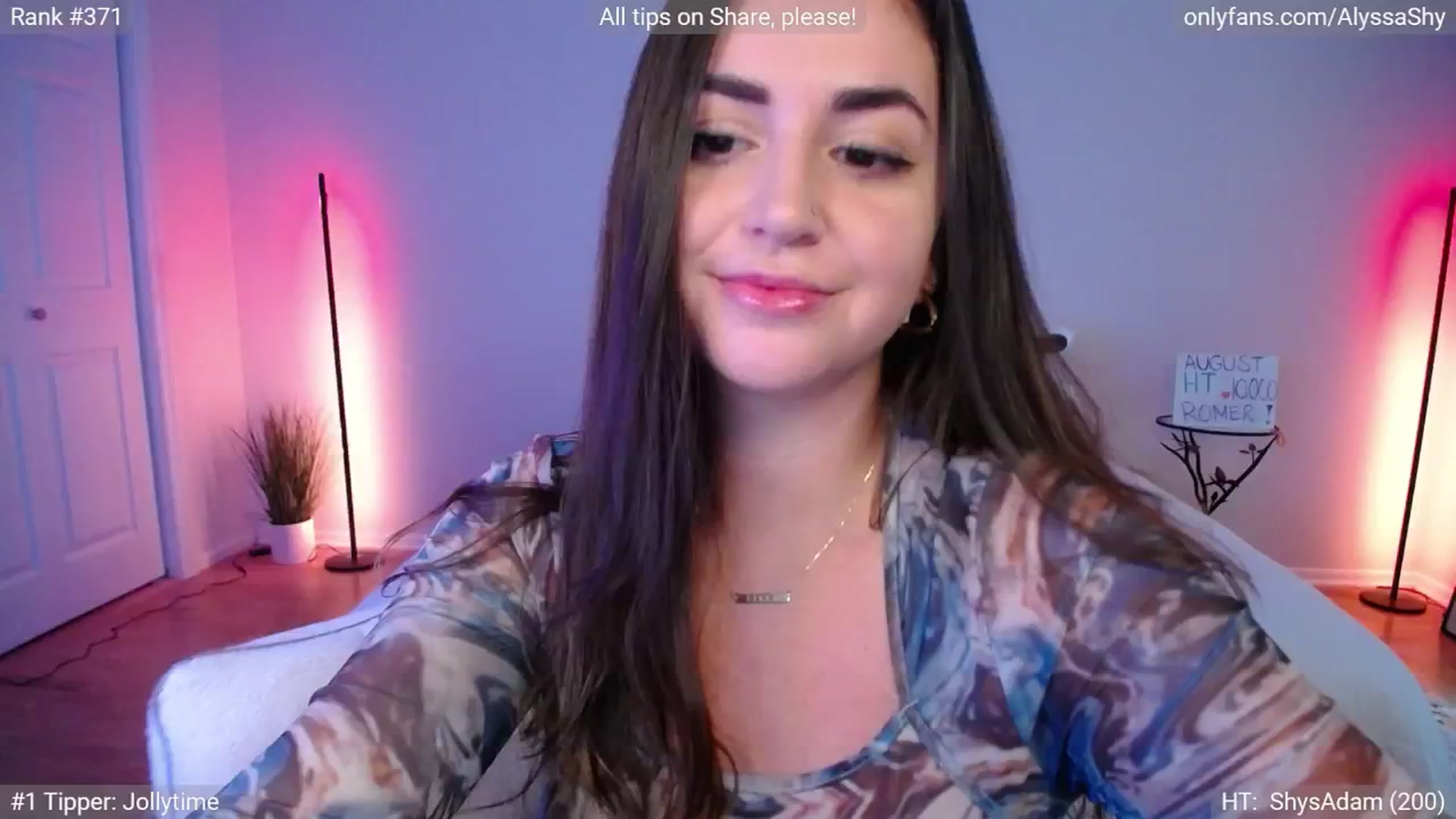Gallery image thumbnail from AlyssaShy's myfreecams stream on, 09/17/2024, 21:39 image 5 of 20