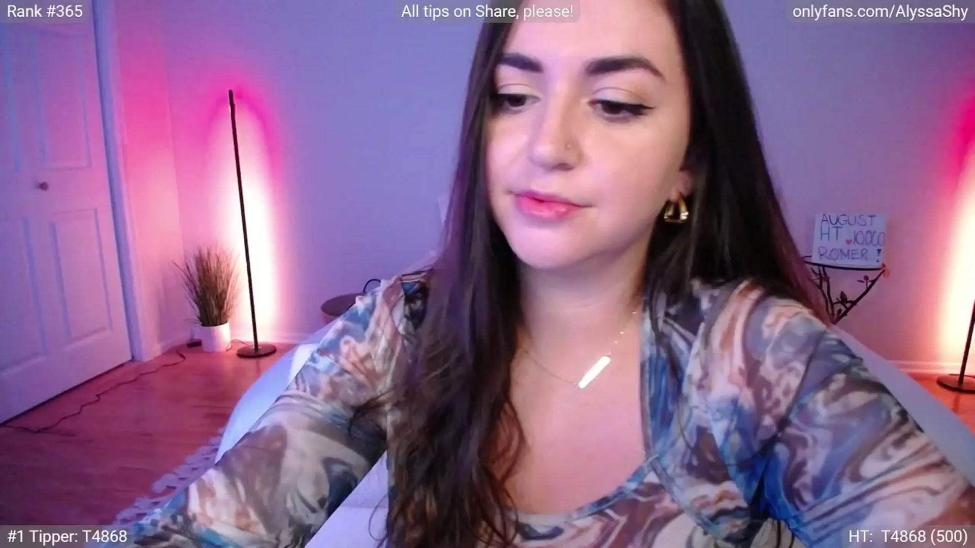 Gallery image thumbnail from AlyssaShy's myfreecams stream on, 09/17/2024, 22:44 image 10 of 20