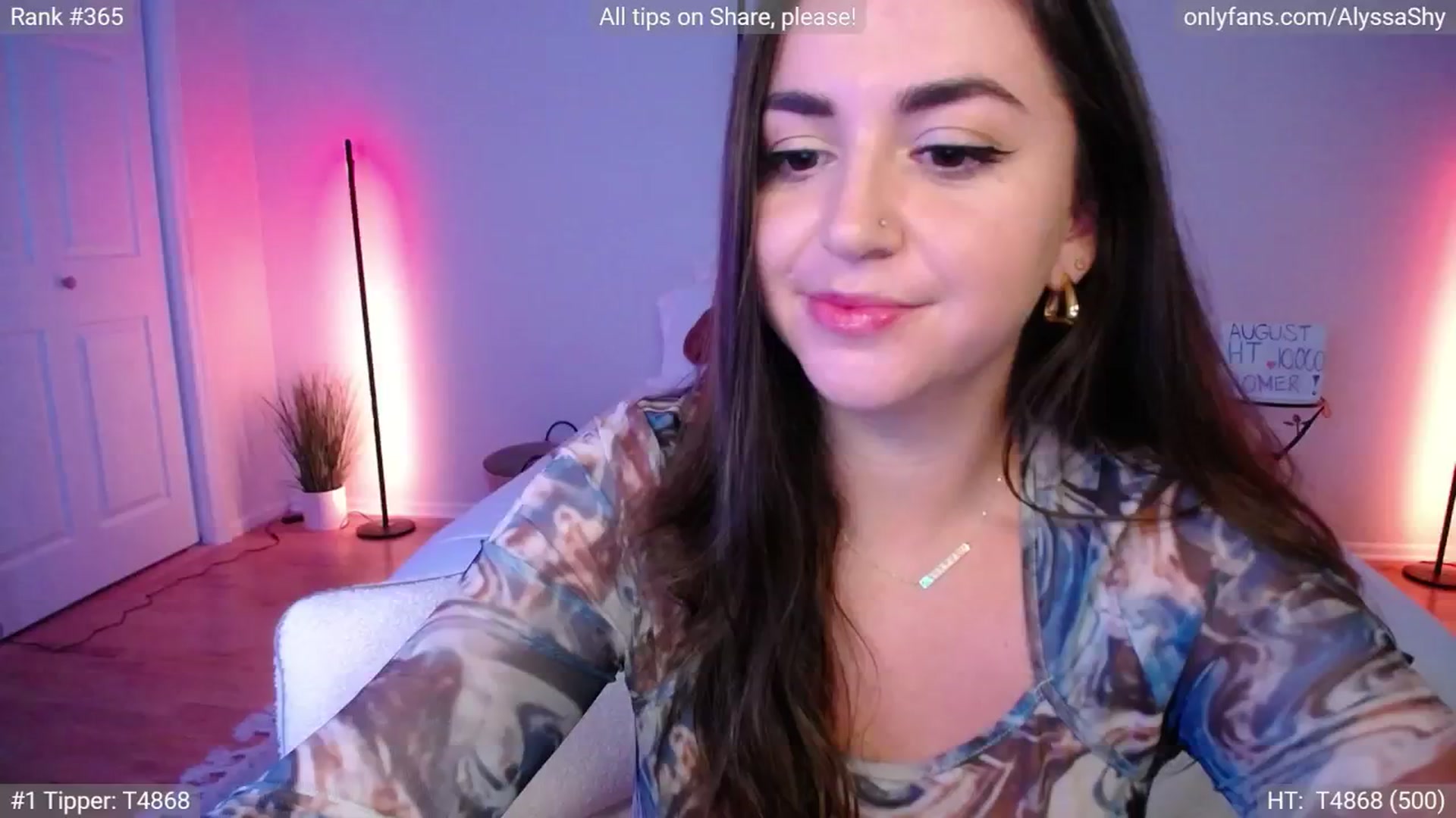 Gallery image thumbnail from AlyssaShy's myfreecams stream on, 09/17/2024, 22:44 image 4 of 20