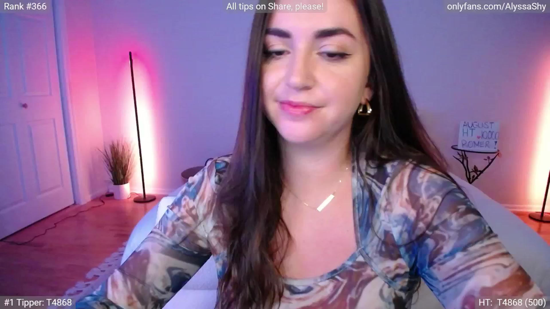 Gallery image thumbnail from AlyssaShy's myfreecams stream on, 09/17/2024, 22:44 image 13 of 20