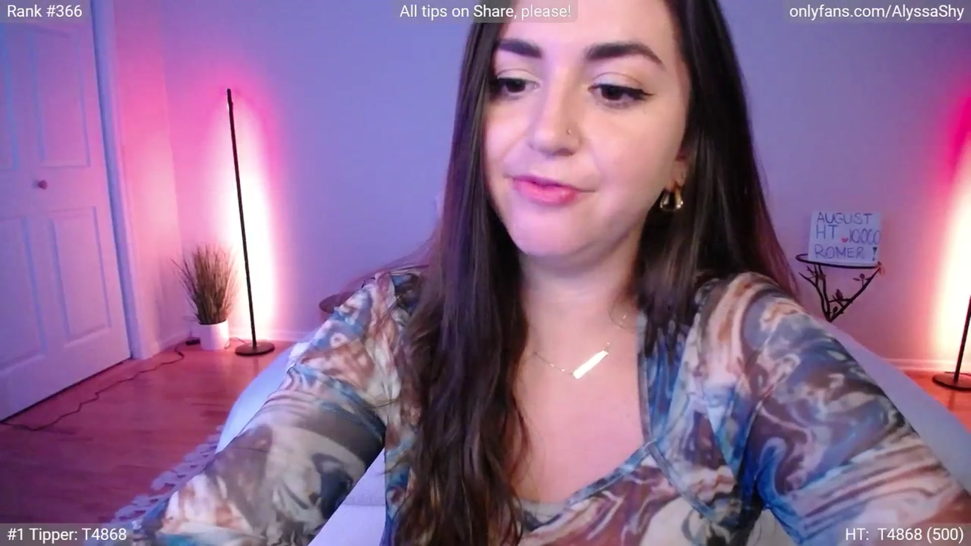 Gallery image thumbnail from AlyssaShy's myfreecams stream on, 09/17/2024, 22:44 image 20 of 20