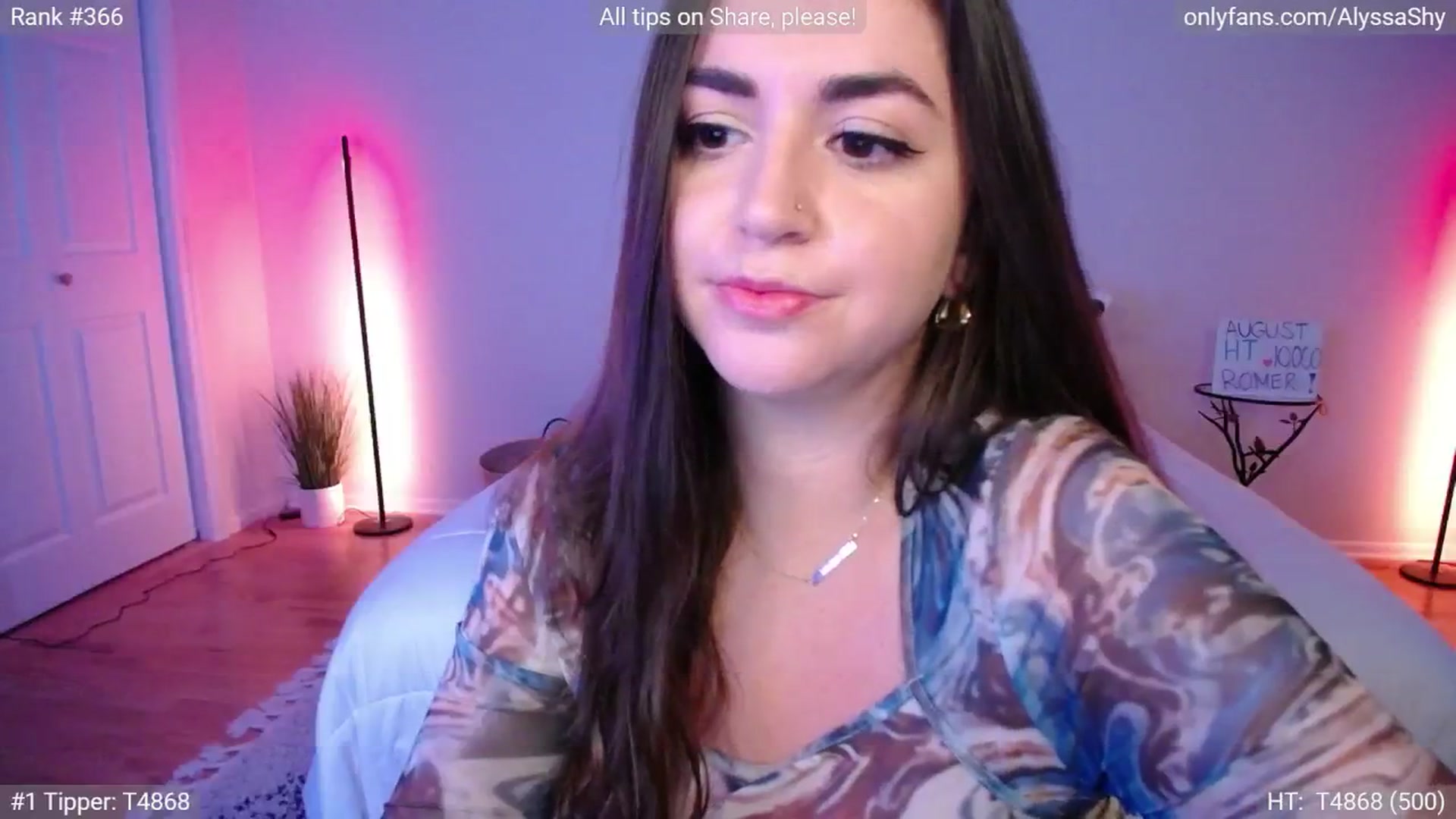 Gallery image thumbnail from AlyssaShy's myfreecams stream on, 09/17/2024, 22:44 image 19 of 20