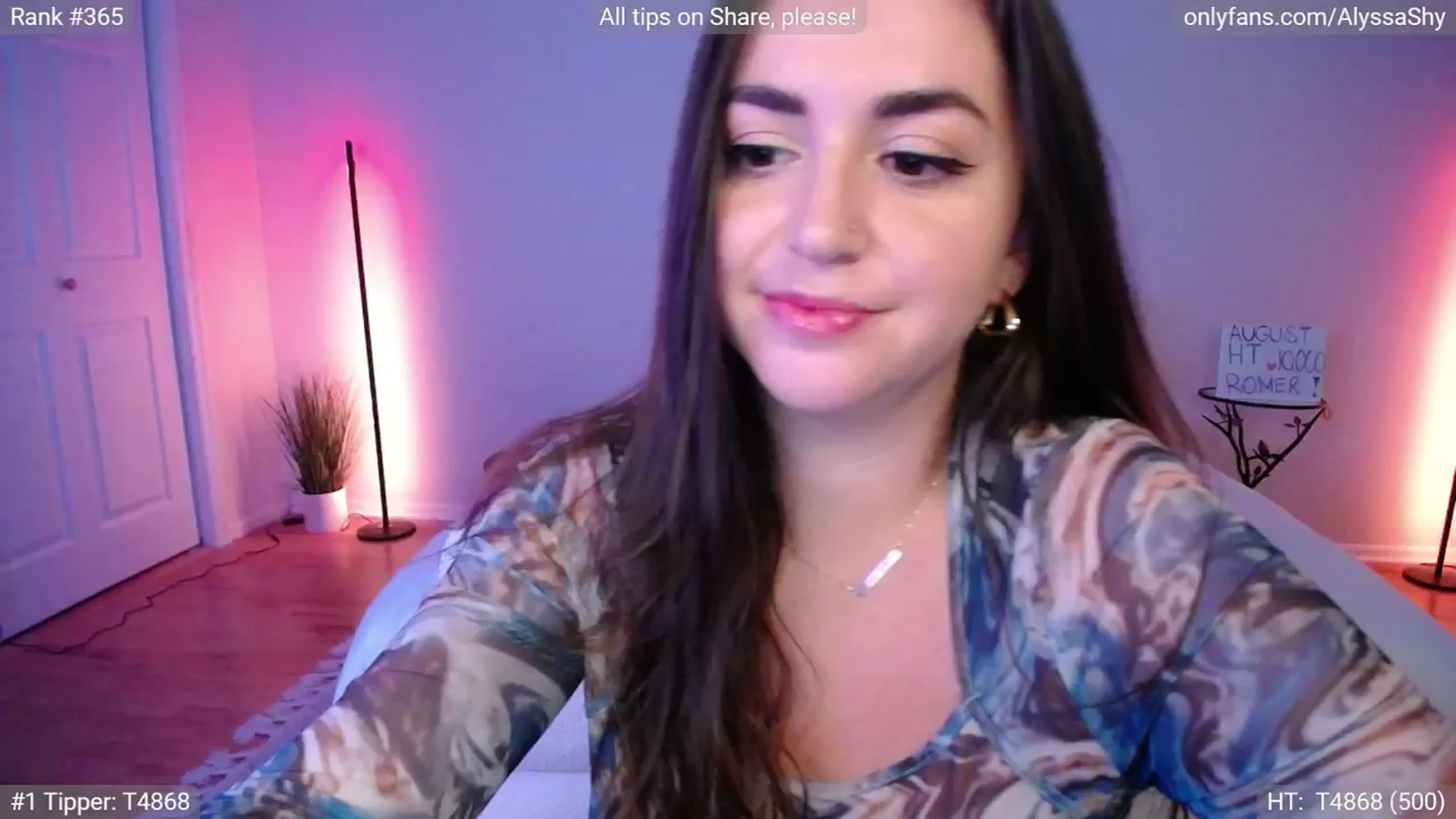 Gallery image thumbnail from AlyssaShy's myfreecams stream on, 09/17/2024, 22:44 image 8 of 20