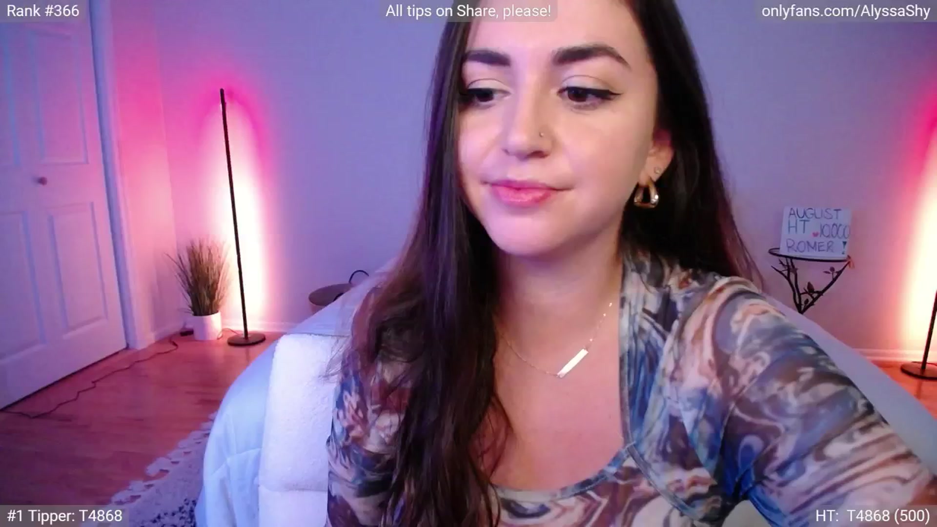 Gallery image thumbnail from AlyssaShy's myfreecams stream on, 09/17/2024, 22:44 image 14 of 20