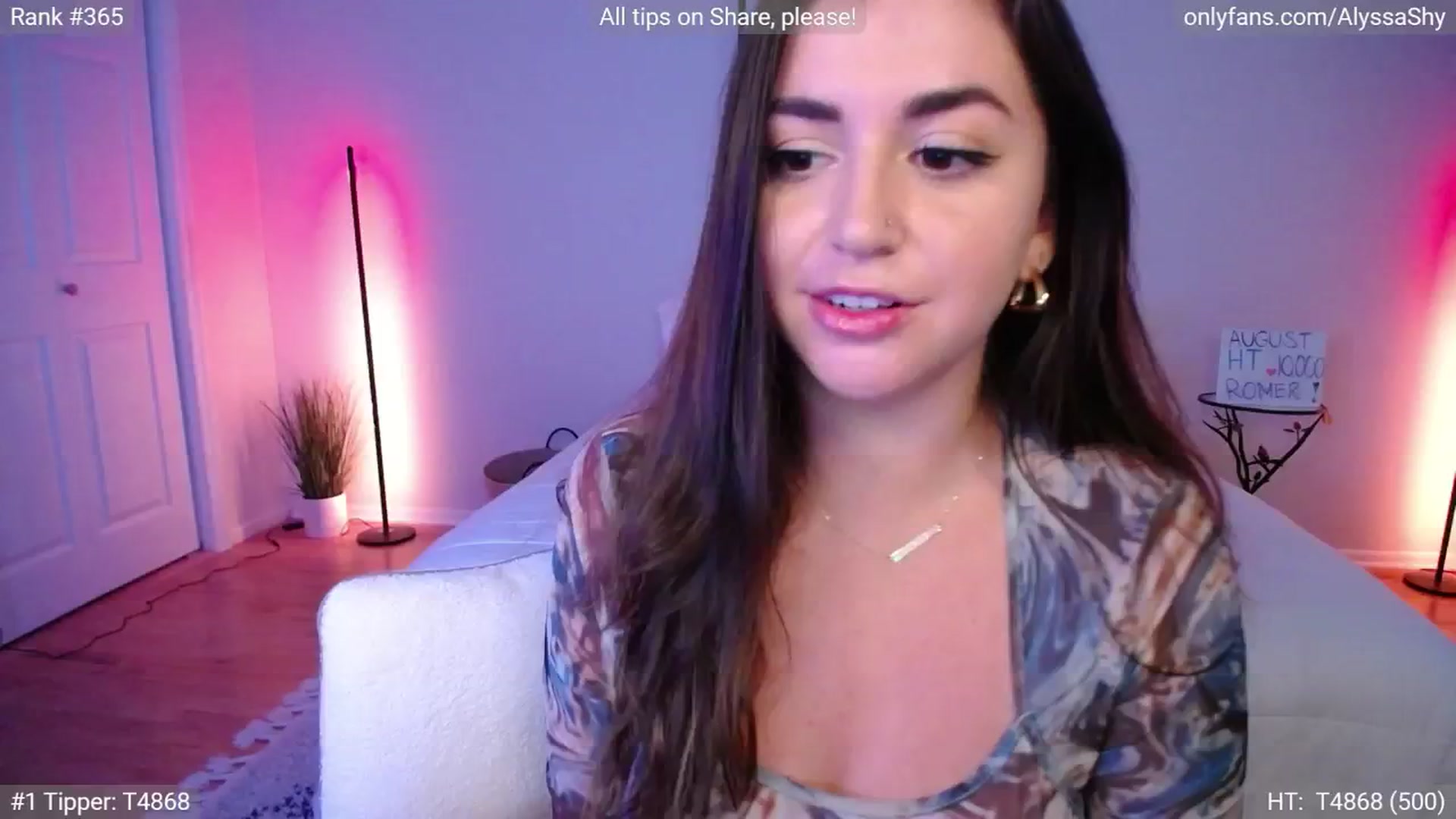 Gallery image thumbnail from AlyssaShy's myfreecams stream on, 09/17/2024, 22:44 image 5 of 20