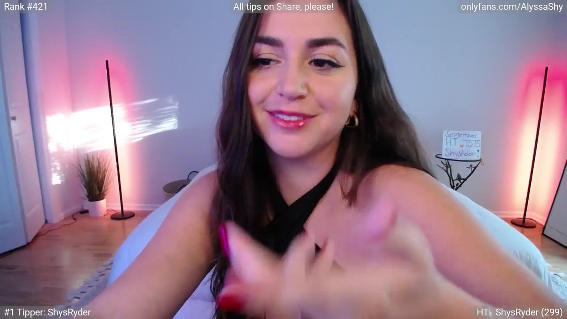 Gallery image thumbnail from AlyssaShy's myfreecams stream on, 09/19/2024, 22:02 image 20 of 20