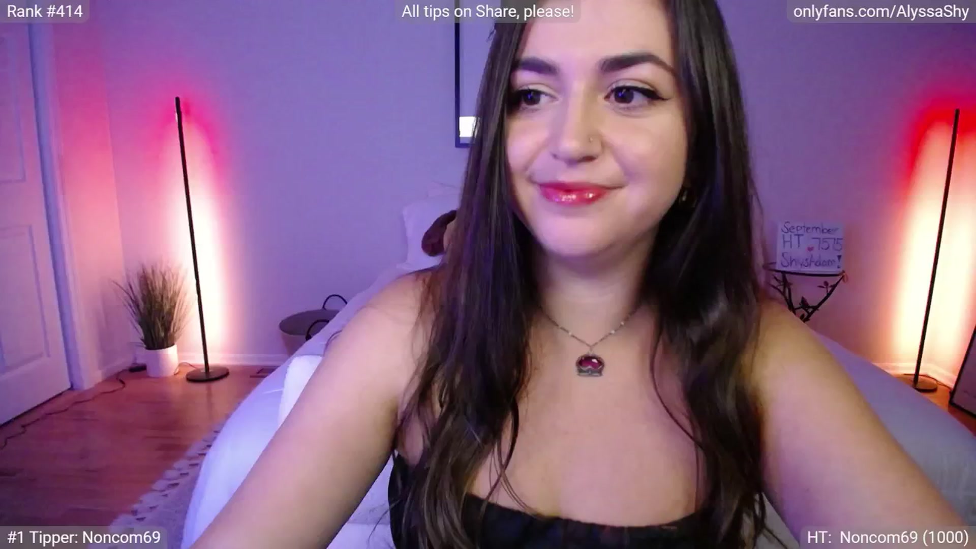 Gallery image thumbnail from AlyssaShy's myfreecams stream on, 09/21/2024, 24:02 image 6 of 20
