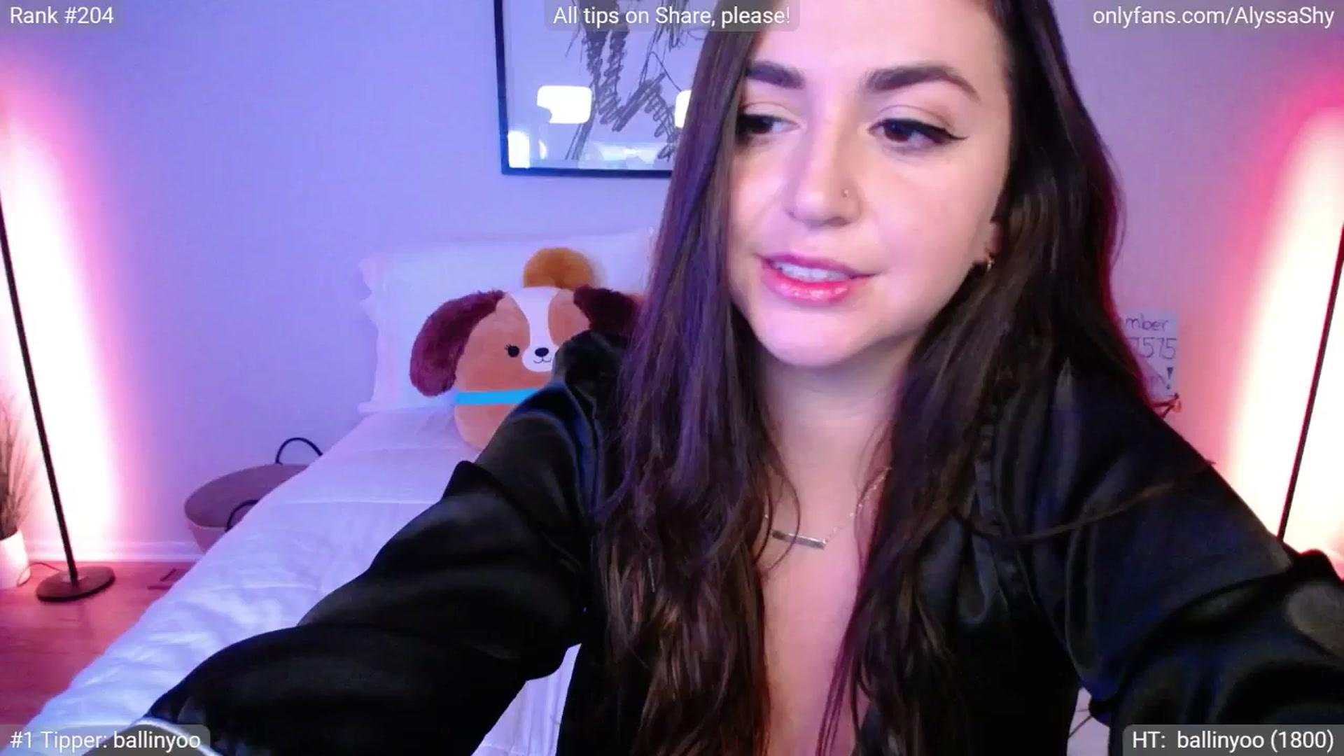 Gallery image thumbnail from AlyssaShy's myfreecams stream on, 09/25/2024, 23:25 image 14 of 20