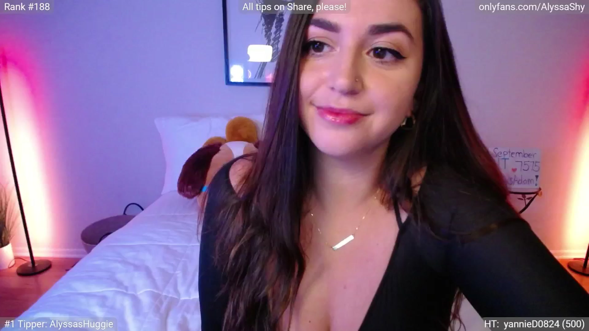 Gallery image thumbnail from AlyssaShy's myfreecams stream on, 09/26/2024, 23:53 image 14 of 20