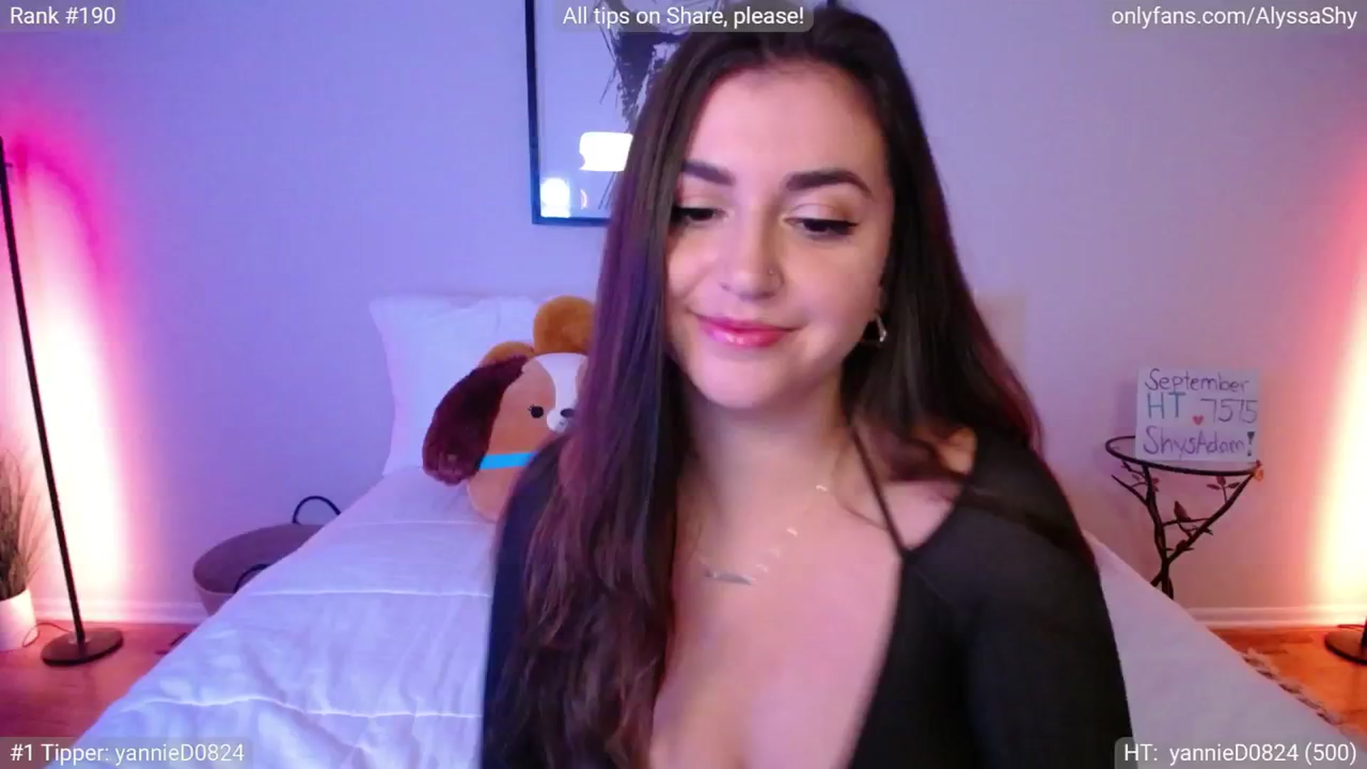Gallery image thumbnail from AlyssaShy's myfreecams stream on, 09/26/2024, 23:53 image 10 of 20