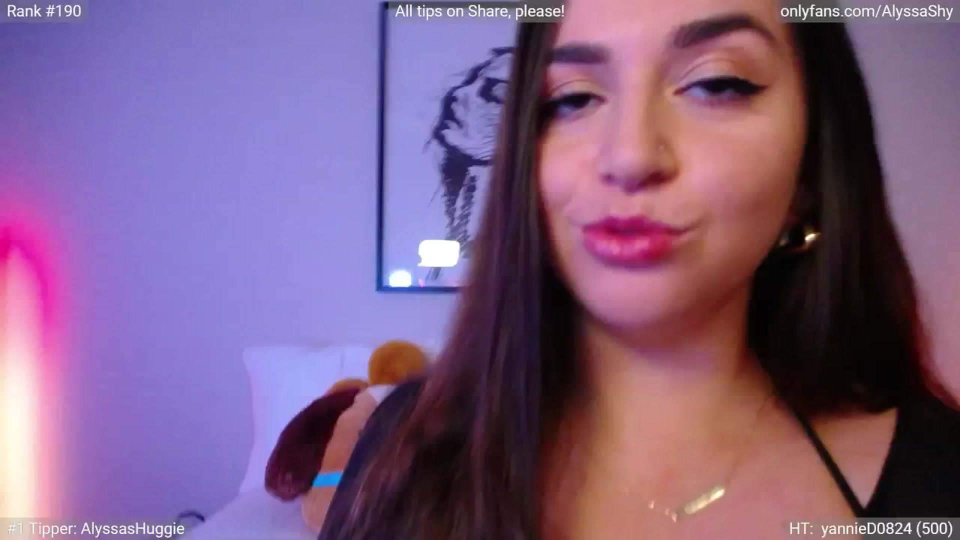 Gallery image thumbnail from AlyssaShy's myfreecams stream on, 09/26/2024, 23:53 image 13 of 20