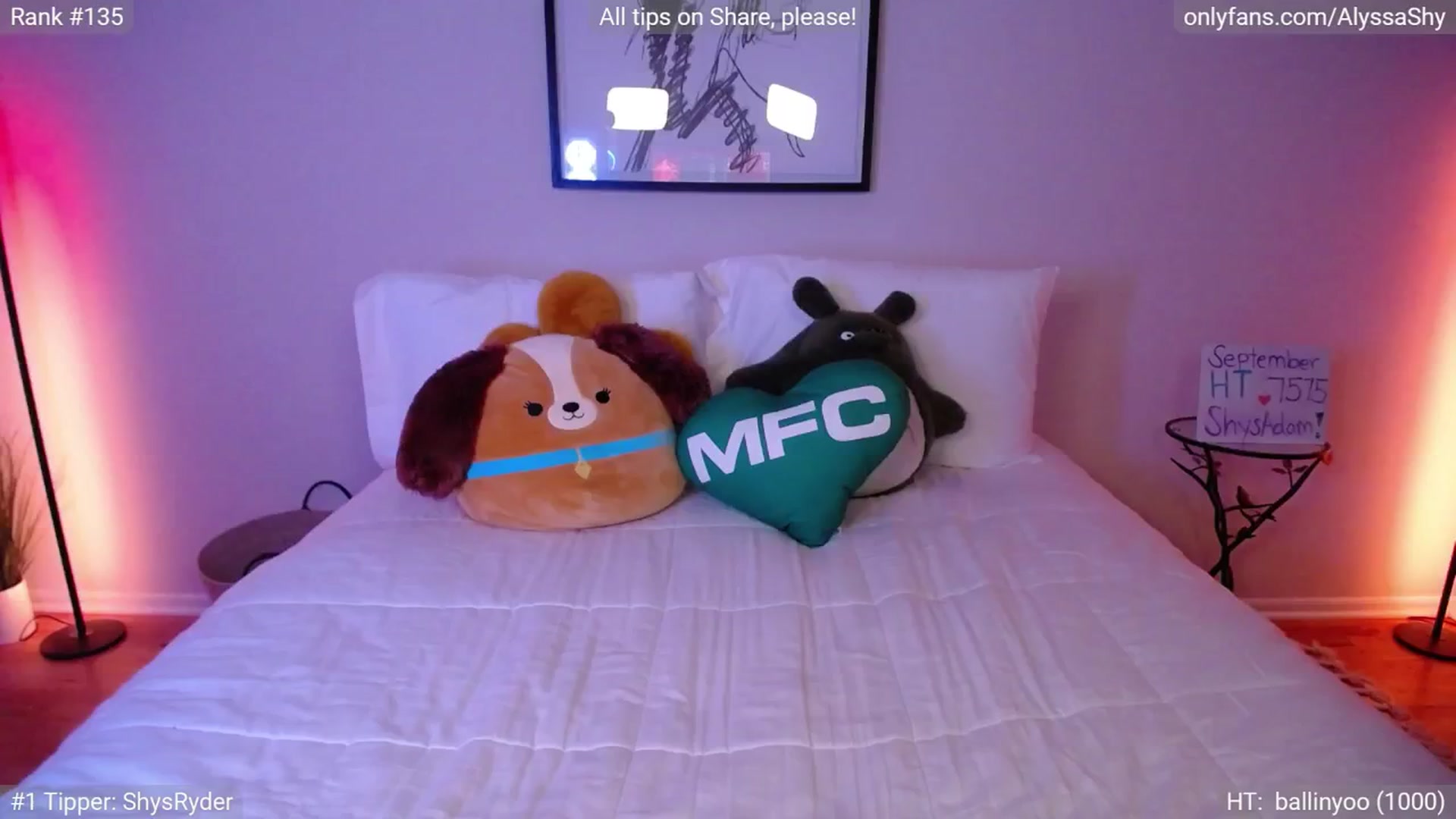 Gallery image thumbnail from AlyssaShy's myfreecams stream on, 09/29/2024, 05:02 image 6 of 20