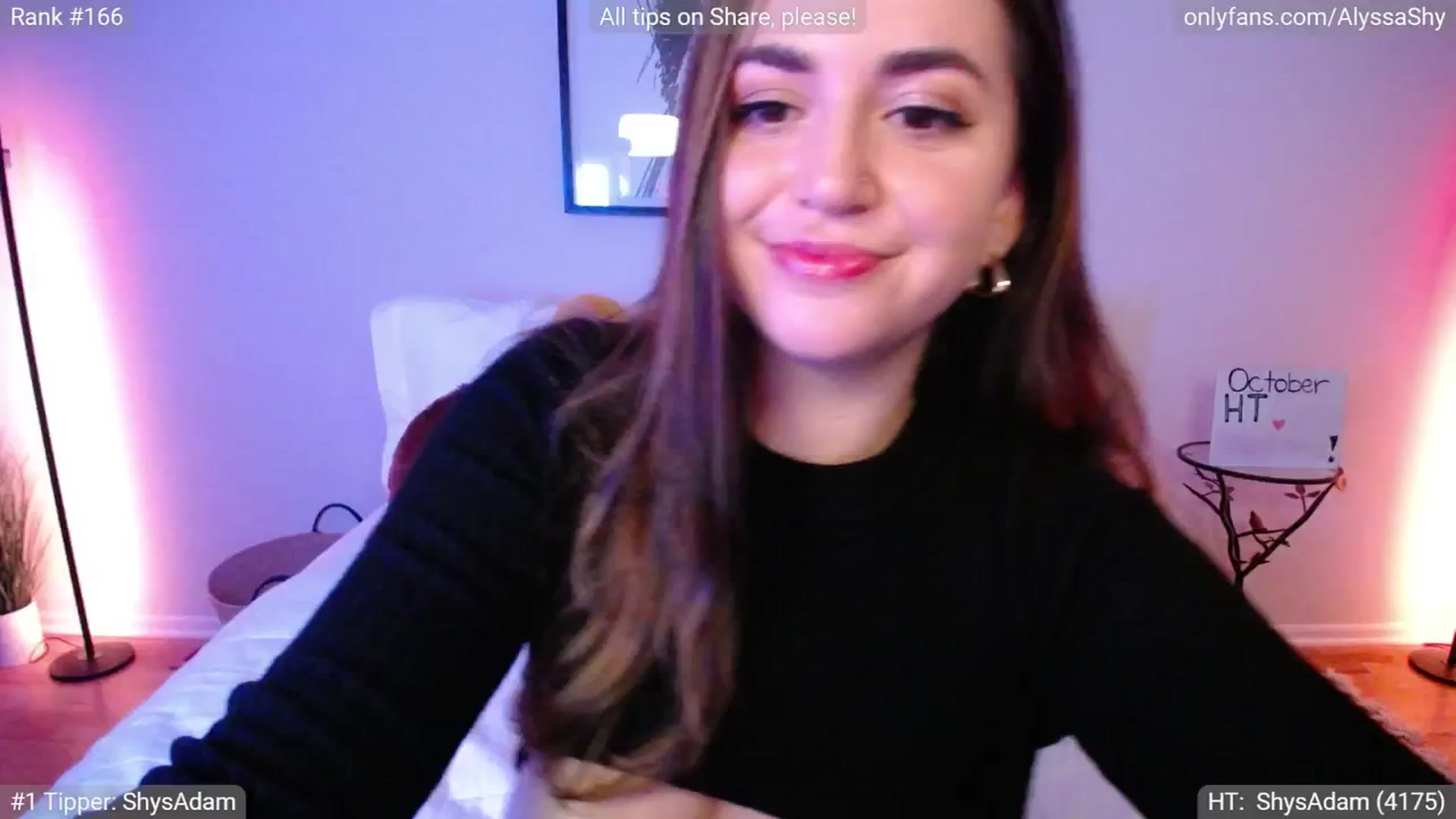 Gallery image thumbnail from AlyssaShy's myfreecams stream on, 10/02/2024, 24:20 image 5 of 20