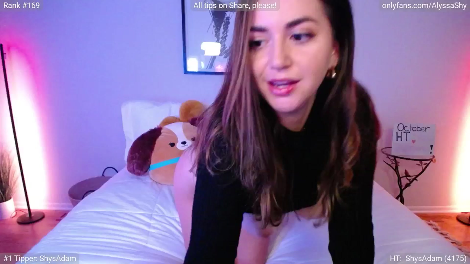 Gallery image thumbnail from AlyssaShy's myfreecams stream on, 10/02/2024, 24:20 image 15 of 20