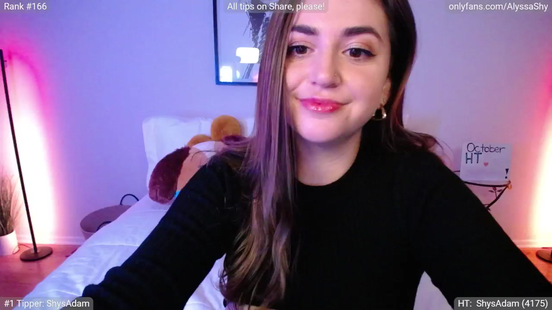 Gallery image thumbnail from AlyssaShy's myfreecams stream on, 10/02/2024, 24:20 image 3 of 20