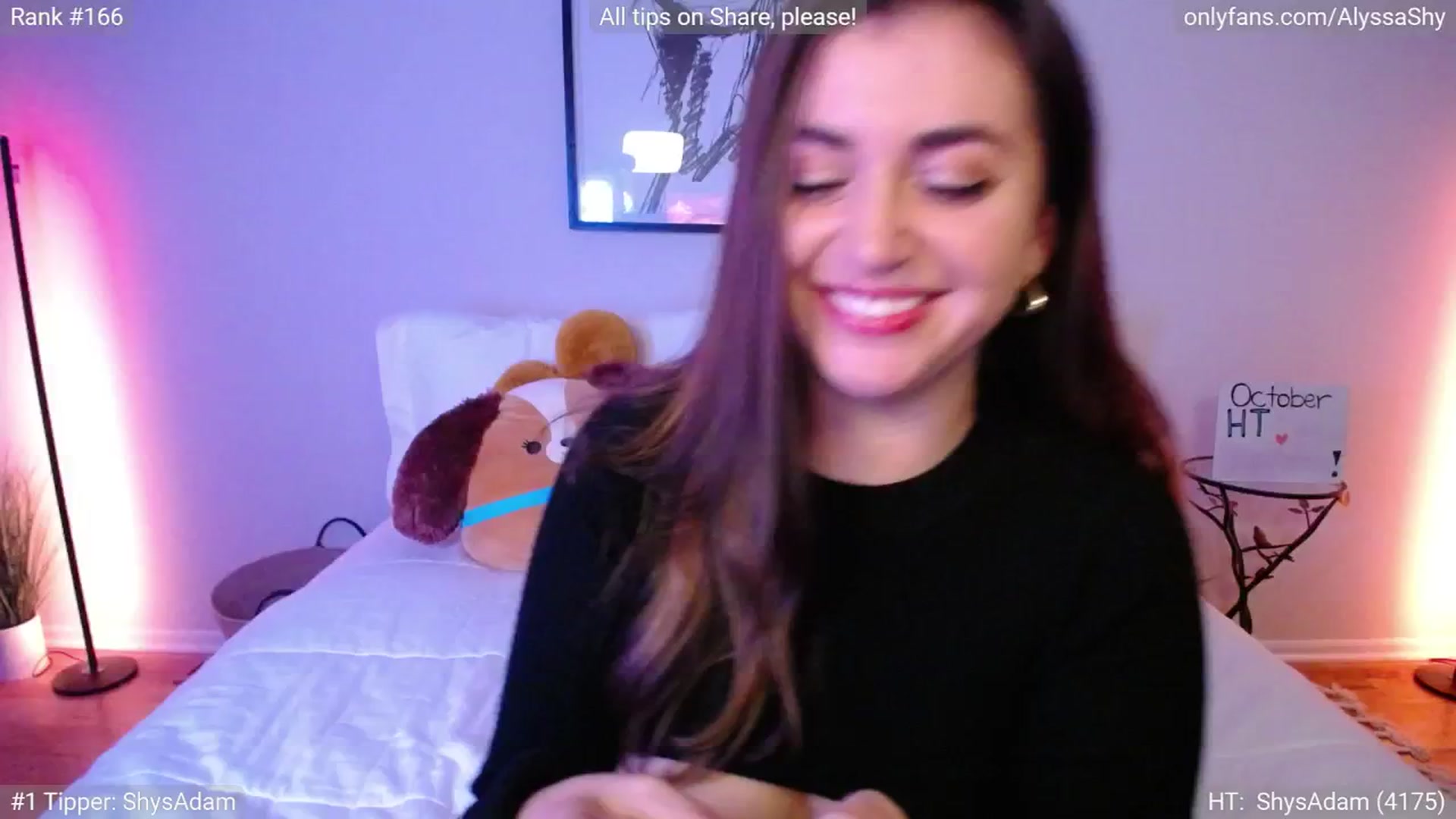 Gallery image thumbnail from AlyssaShy's myfreecams stream on, 10/02/2024, 24:20 image 4 of 20