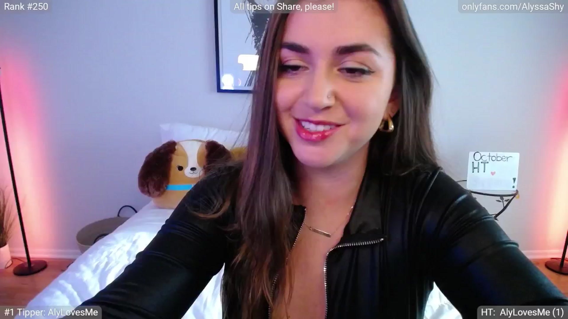 Gallery image thumbnail from AlyssaShy's myfreecams stream on, 10/02/2024, 21:54 image 7 of 20
