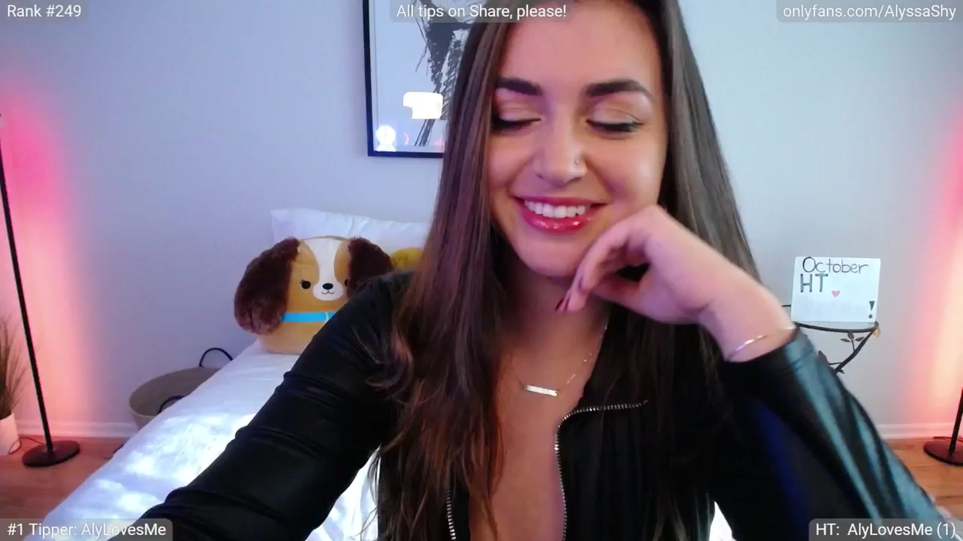 Gallery image thumbnail from AlyssaShy's myfreecams stream on, 10/02/2024, 21:54 image 5 of 20