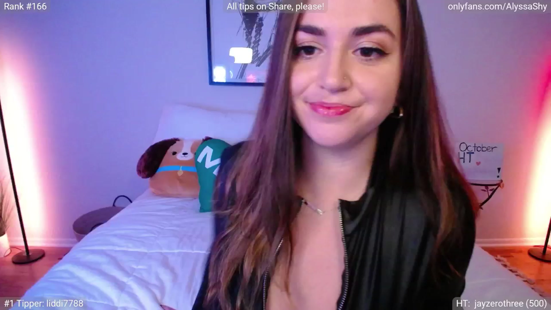 Gallery image thumbnail from AlyssaShy's myfreecams stream on, 10/02/2024, 23:16 image 10 of 20