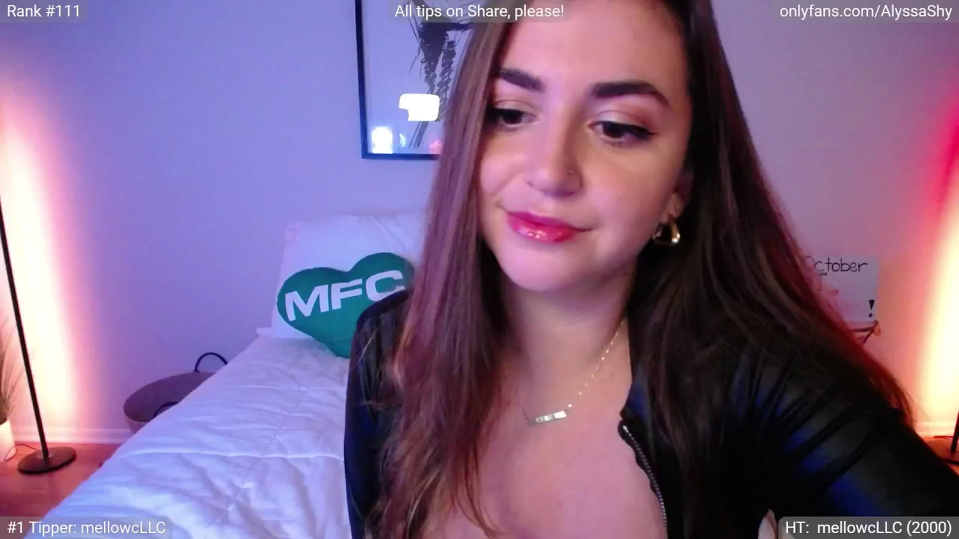 Gallery image thumbnail from AlyssaShy's myfreecams stream on, 10/03/2024, 24:49 image 5 of 20
