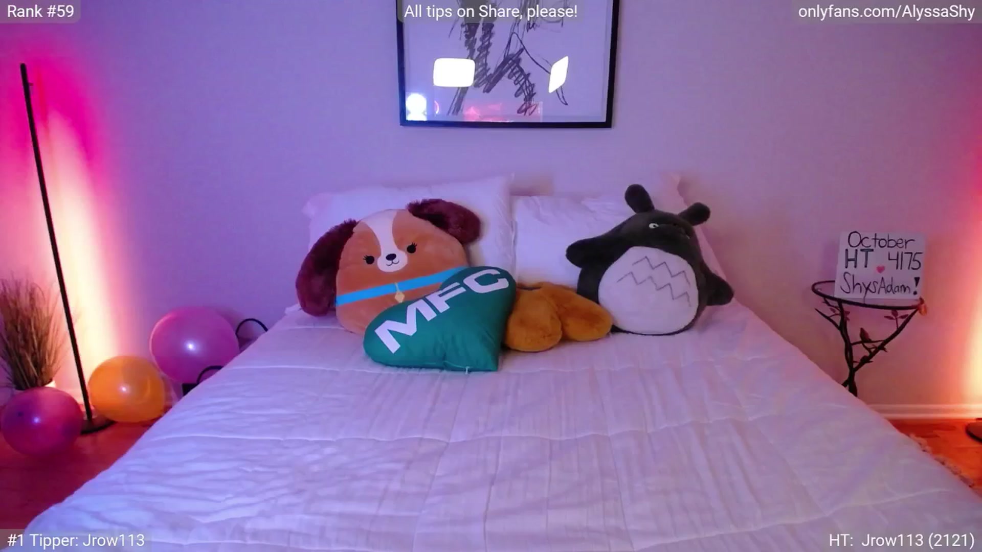 Gallery image thumbnail from AlyssaShy's myfreecams stream on, 10/07/2024, 05:38 image 2 of 20