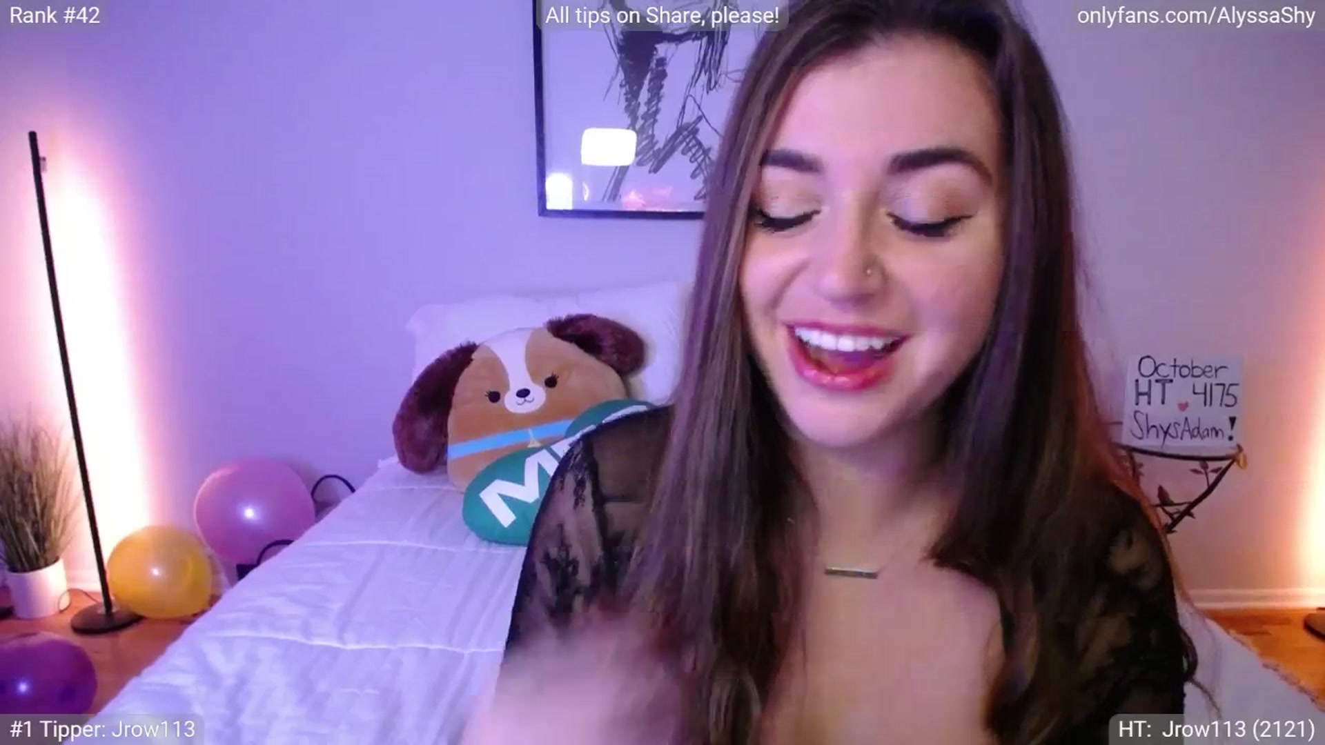 Gallery image thumbnail from AlyssaShy's myfreecams stream on, 10/07/2024, 05:38 image 13 of 20