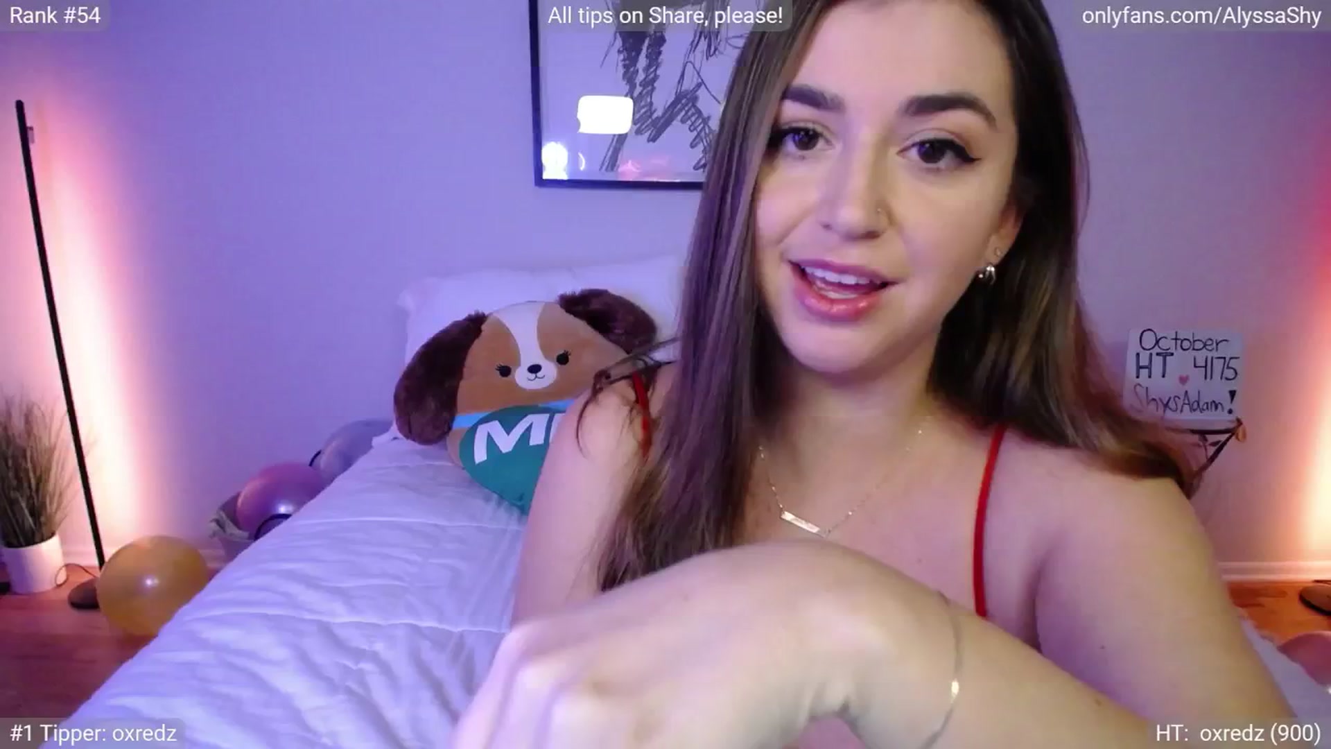 Gallery image thumbnail from AlyssaShy's myfreecams stream on, 10/08/2024, 22:57 image 15 of 20