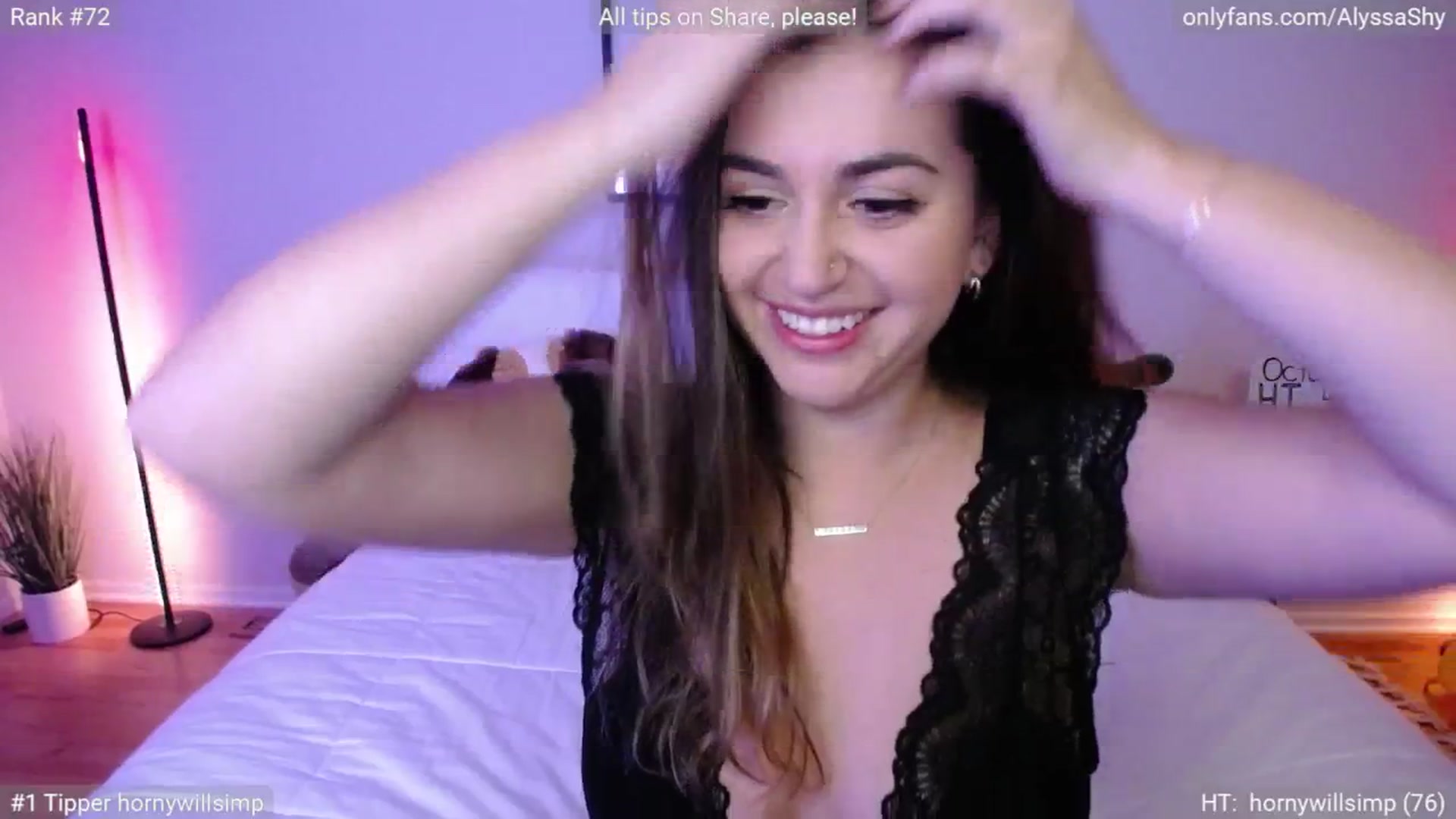 Gallery image thumbnail from AlyssaShy's myfreecams stream on, 10/22/2024, 22:43 image 20 of 20