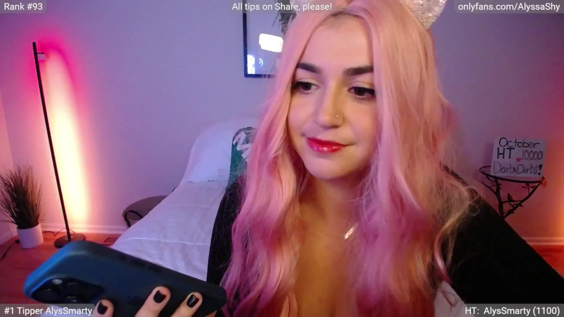Gallery image thumbnail from AlyssaShy's myfreecams stream on, 11/01/2024, 04:00 image 2 of 20
