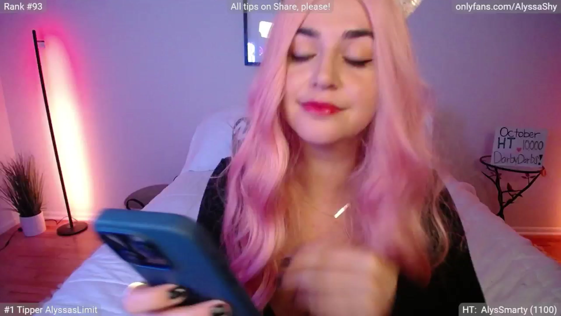 Gallery image thumbnail from AlyssaShy's myfreecams stream on, 11/01/2024, 04:00 image 5 of 20