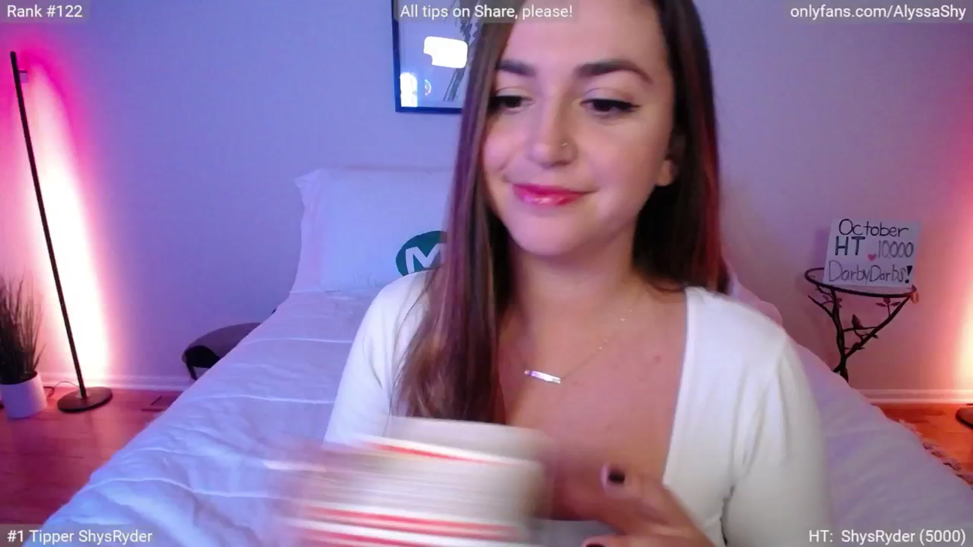 Gallery image thumbnail from AlyssaShy's myfreecams stream on, 11/03/2024, 05:44 image 5 of 20