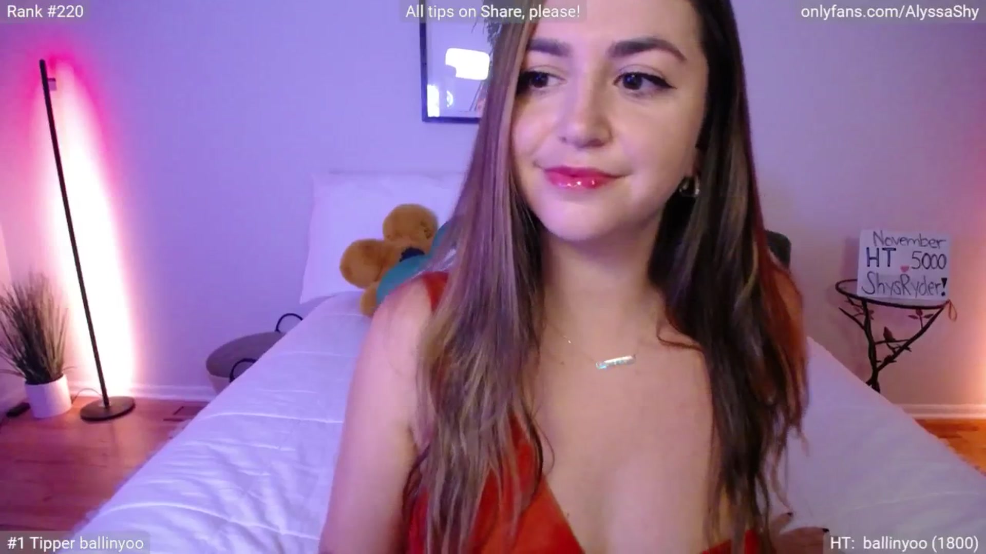 Gallery image thumbnail from AlyssaShy's myfreecams stream on, 11/05/2024, 22:59 image 18 of 20