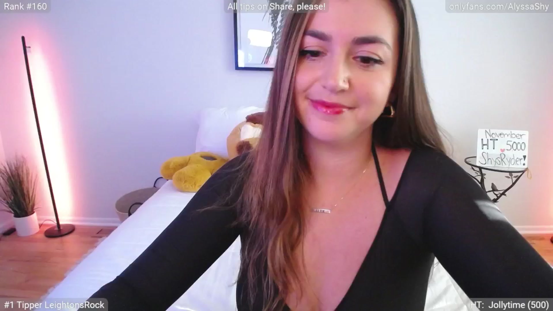Gallery image thumbnail from AlyssaShy's myfreecams stream on, 11/07/2024, 20:58 image 20 of 20
